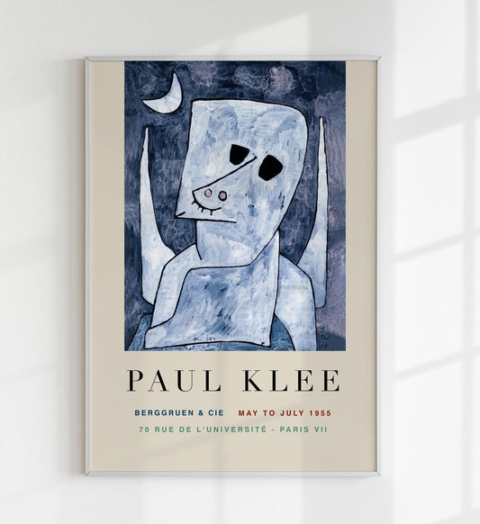 Paul Klee Angel Applicant Art Exhibition Poster