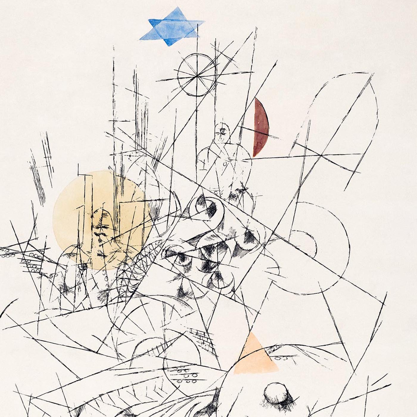 Paul Klee Hope and Destruction Art Exhibition Poster