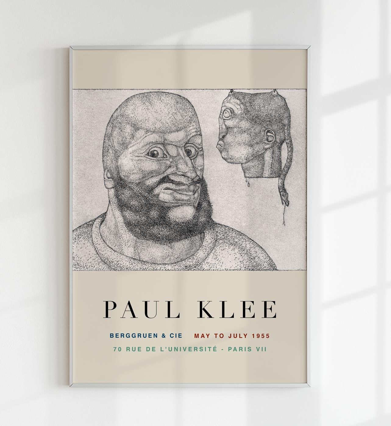 Paul Klee Perseus Art Exhibition Poster