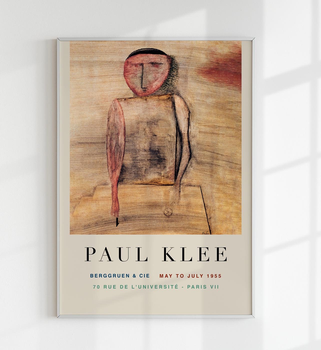 Paul Klee Doctor Art Exhibition Poster