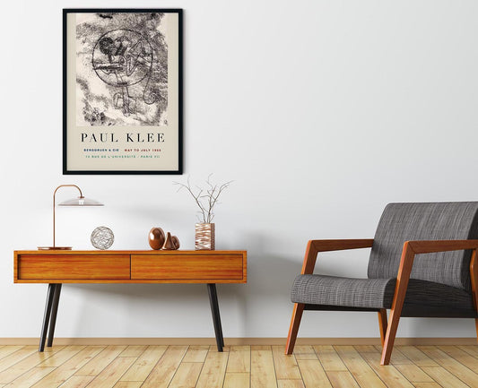Paul Klee The Man in Love Art Exhibition Poster