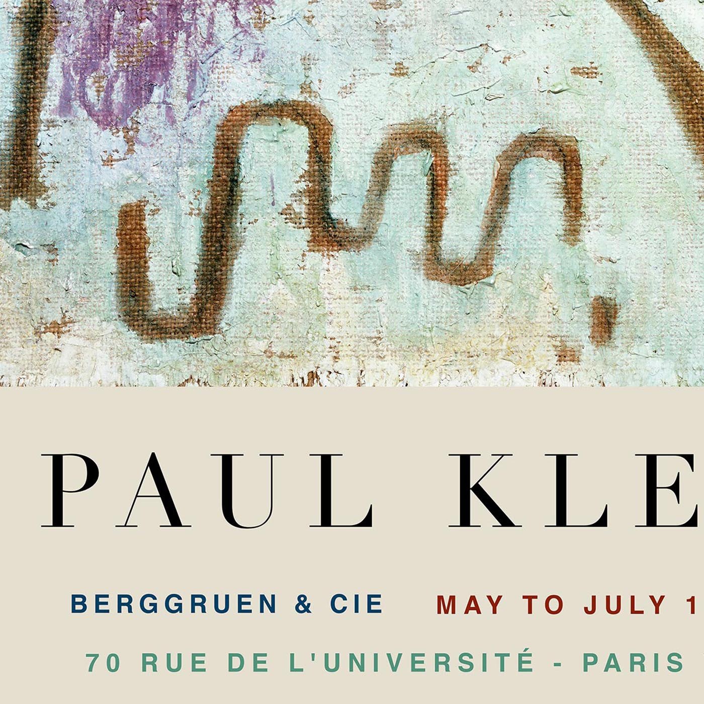 Paul Klee Little Hope Art Exhibition Poster