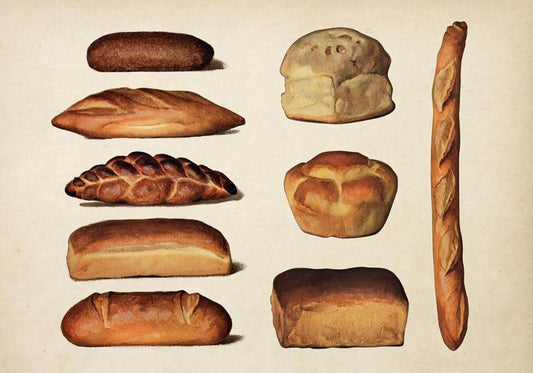 Antique Bread Poster