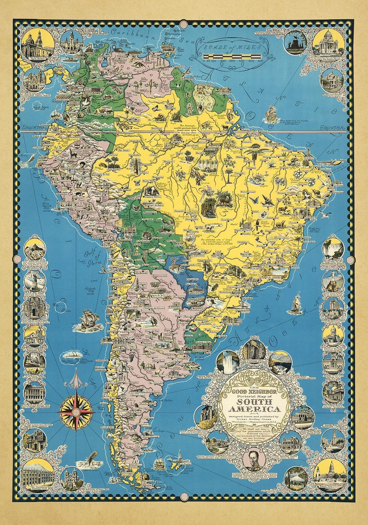 Good Neighbor - Map of South America