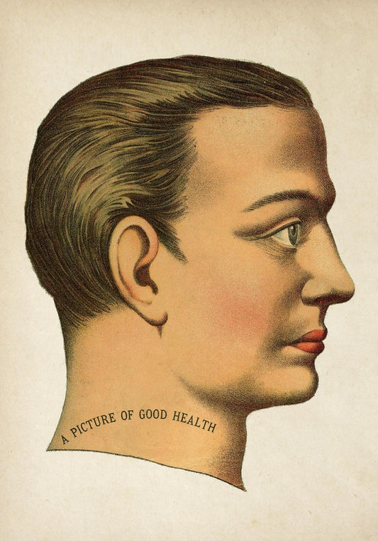 Antique Picture of Good Health Poster
