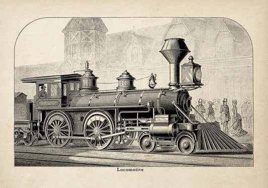Antique Locomotive I Poster