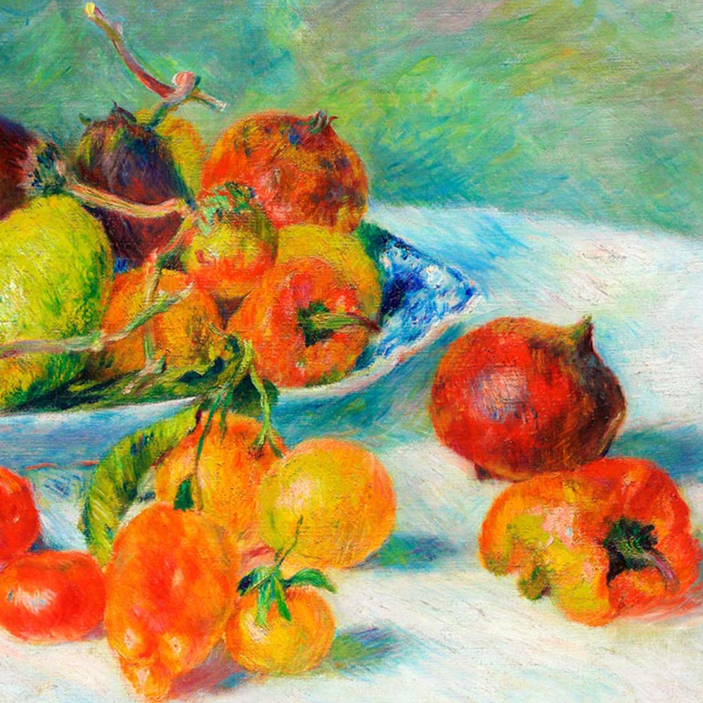 Fruits of the Midi Art Exhibition Poster by Pierre Auguste Renoir