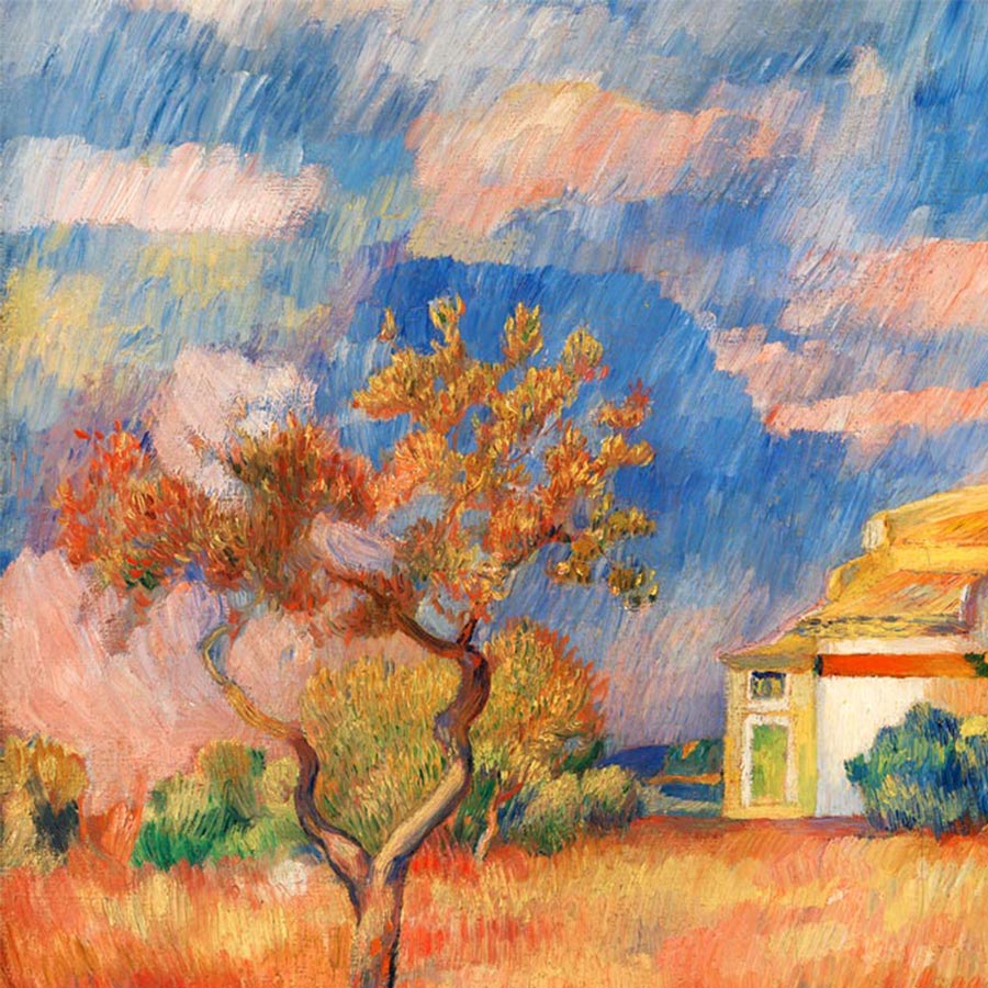 Dovecote at Bellevue Painting by Pierre August Renoir
