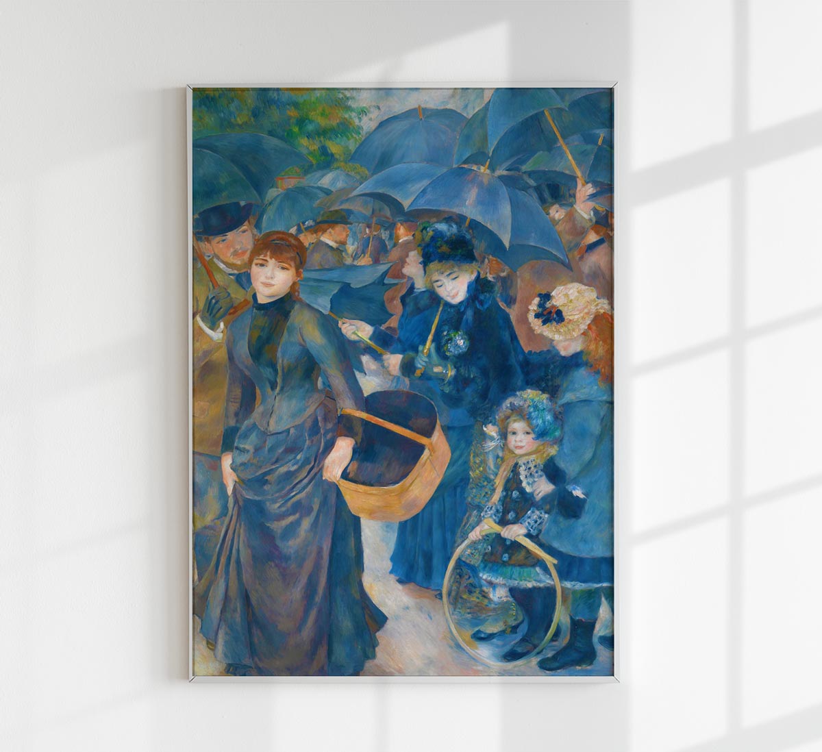 The Umbrellas Painting by Pierre Auguste Renoir