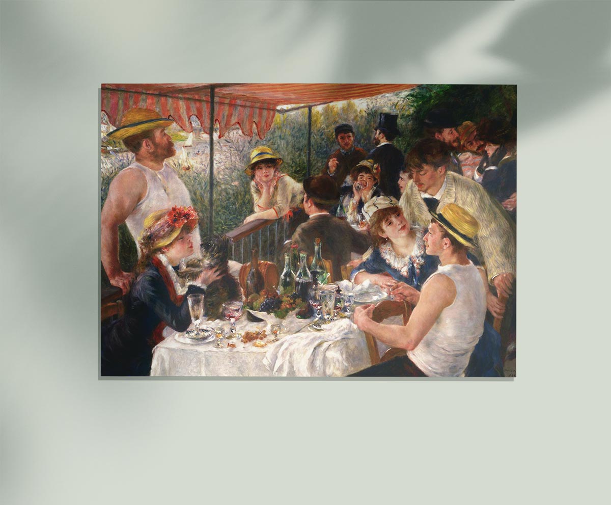 Luncheon of the Boating Party Painting by Pierre Auguste Renoir