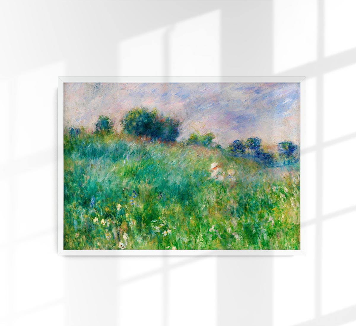 The Swing Painting by Pierre Auguste Renoir