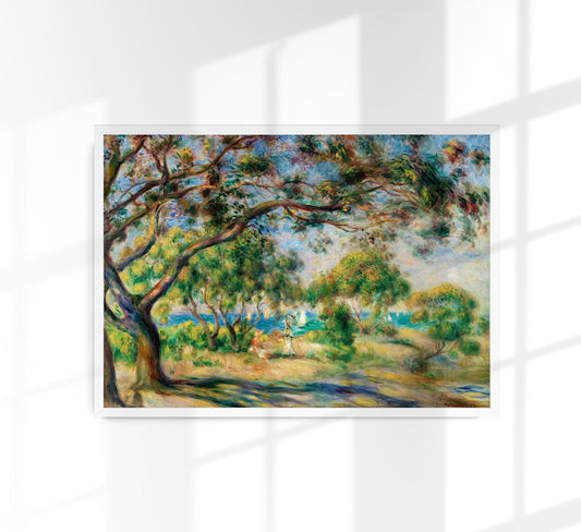 Bois de la Chaise Painting by Pierre Auguste Renoir