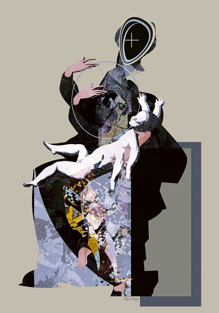 Metamorphose 1 Art Print by Rufus Krieger