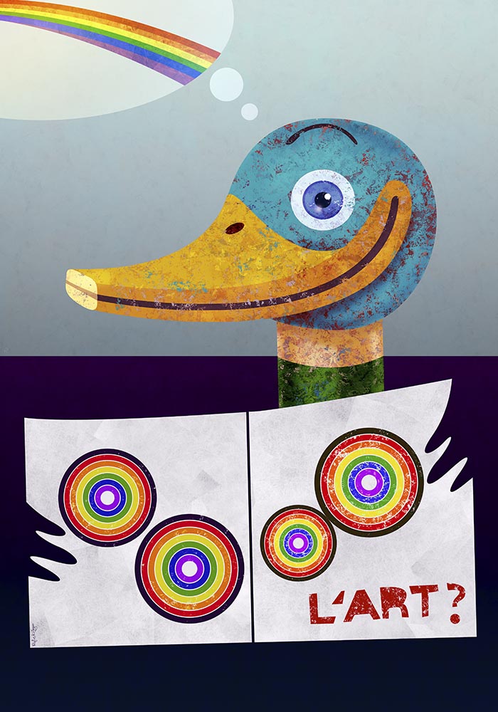 Duck Art Print by Rufus Krieger