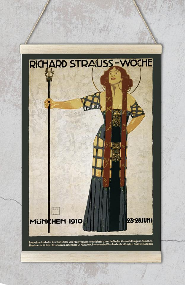 Richard Strauss Woche by Ludwig Hohlwein