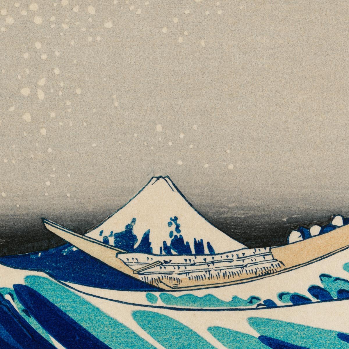The Great Wave Hokusai Diptych - set of 2 prints