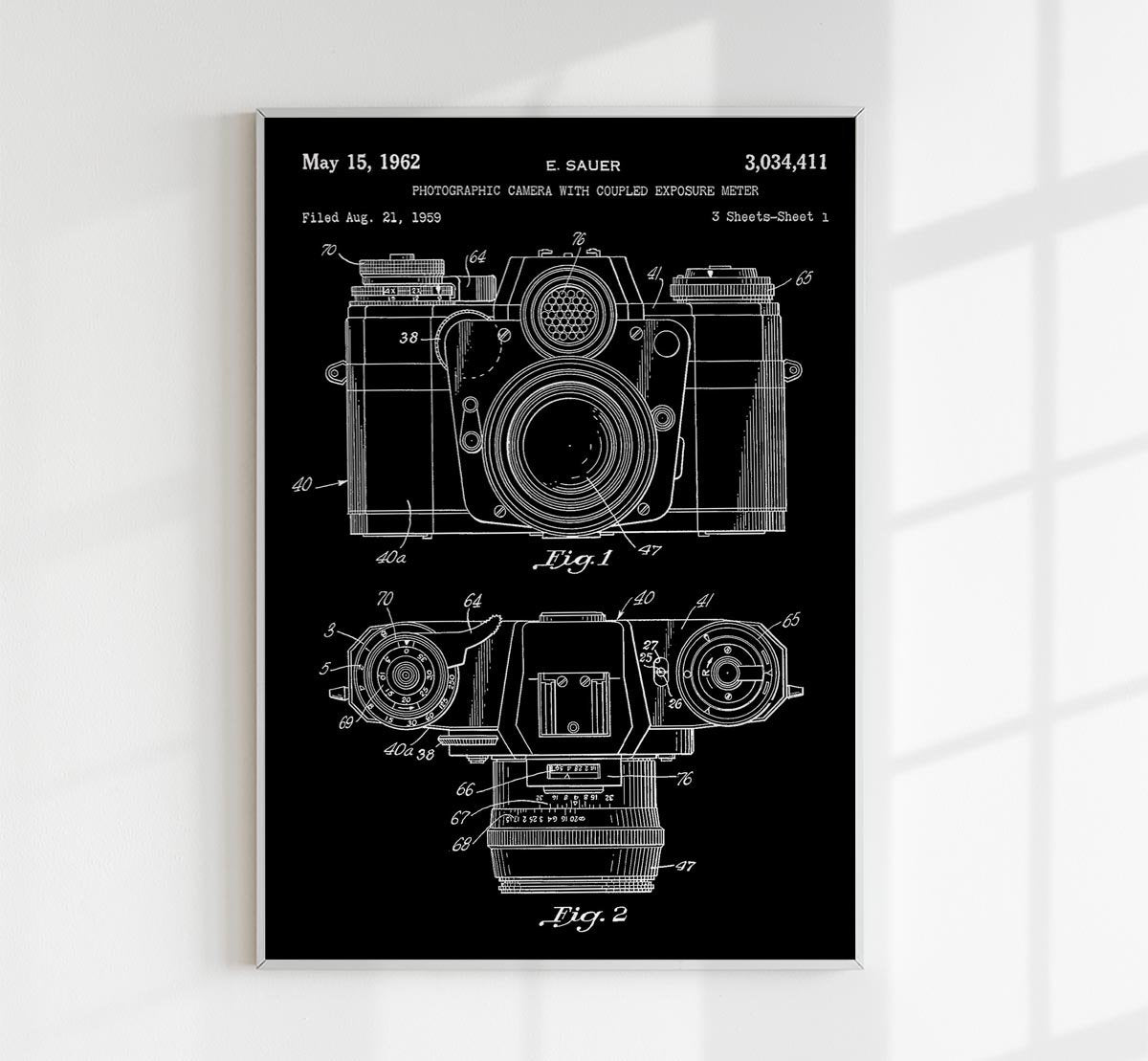 Camera Device Patent Poster