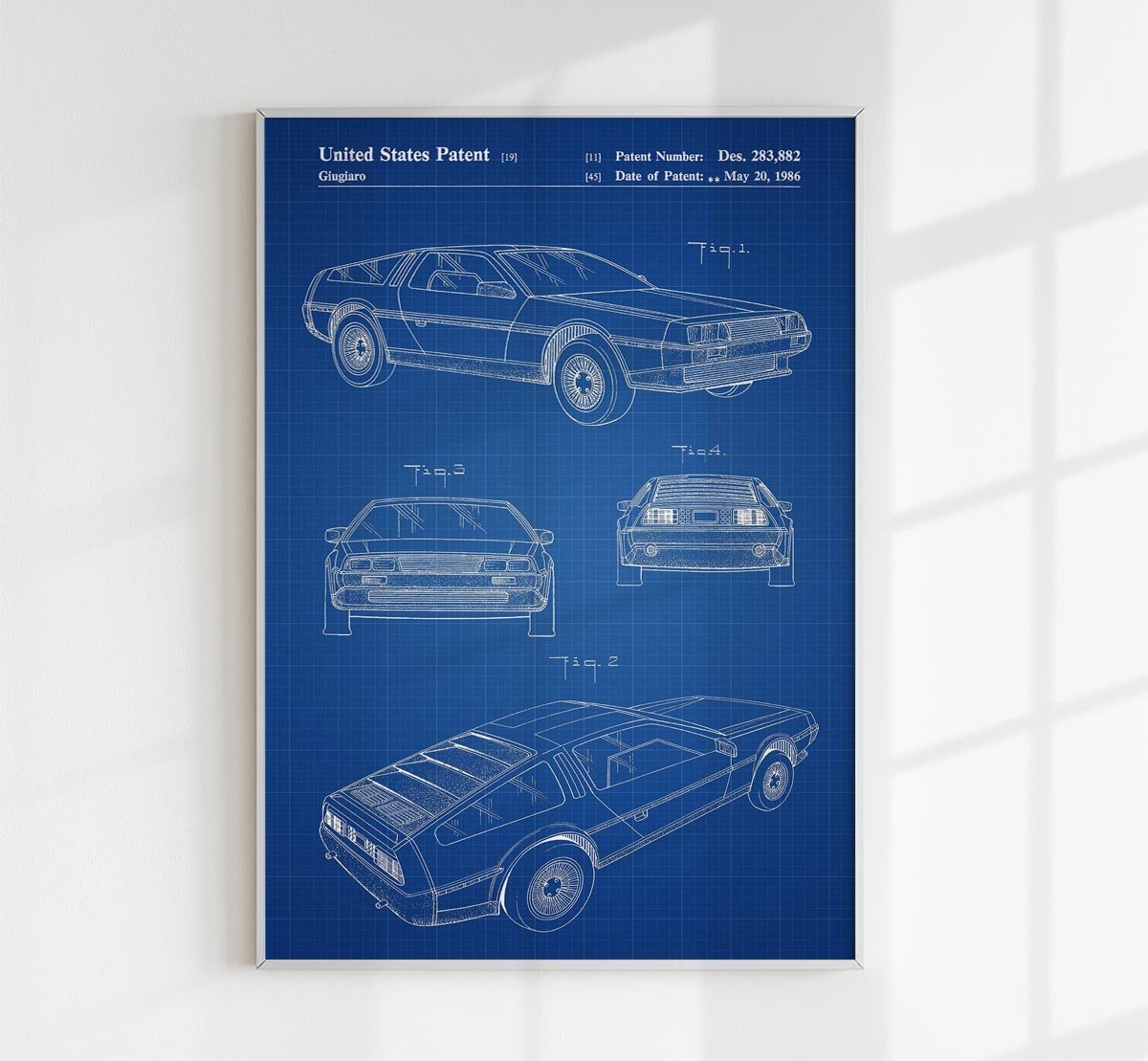 Car Patent Poster