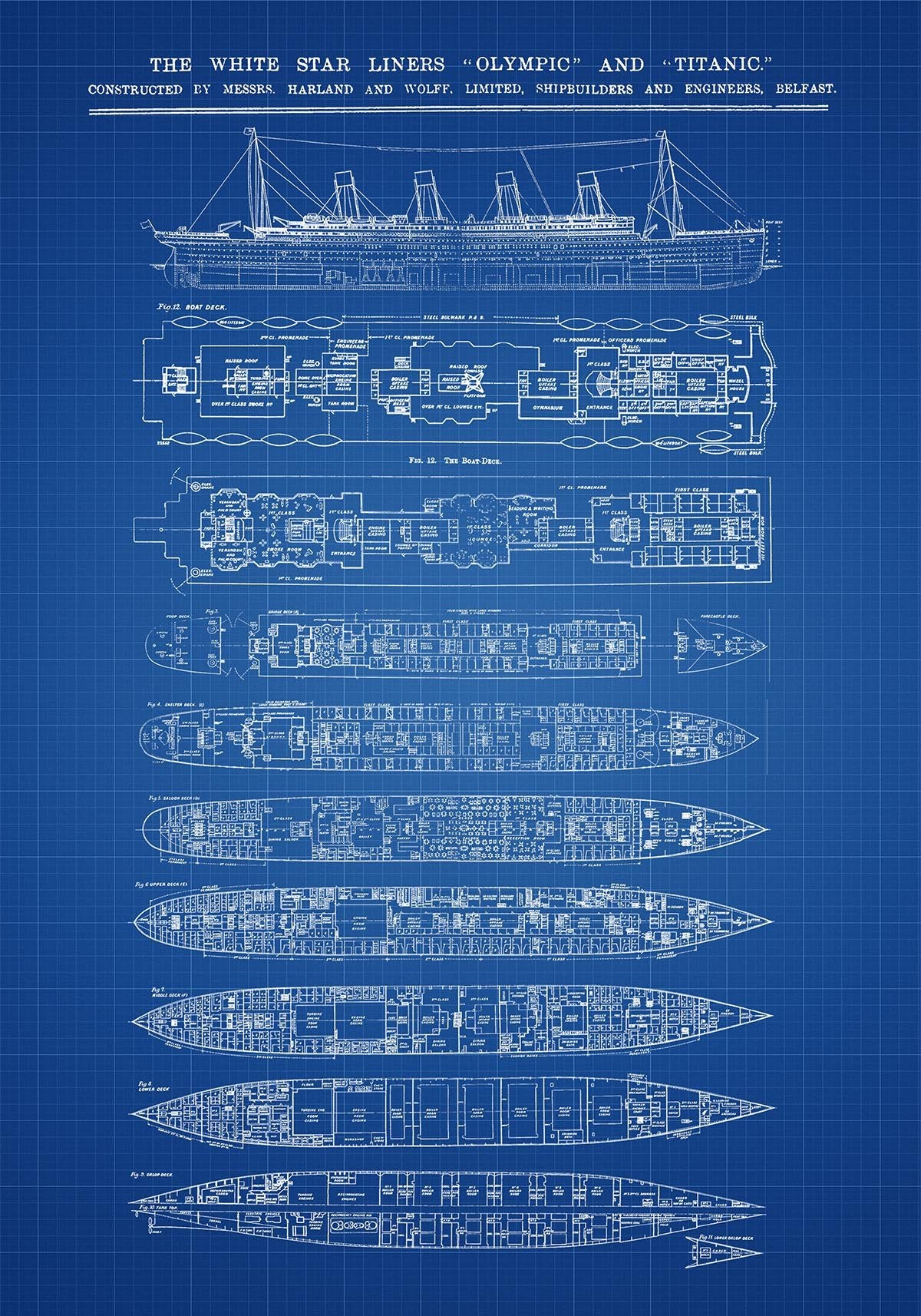 Titanic Patent Poster