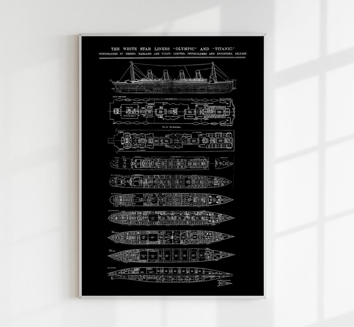 Titanic Patent Poster