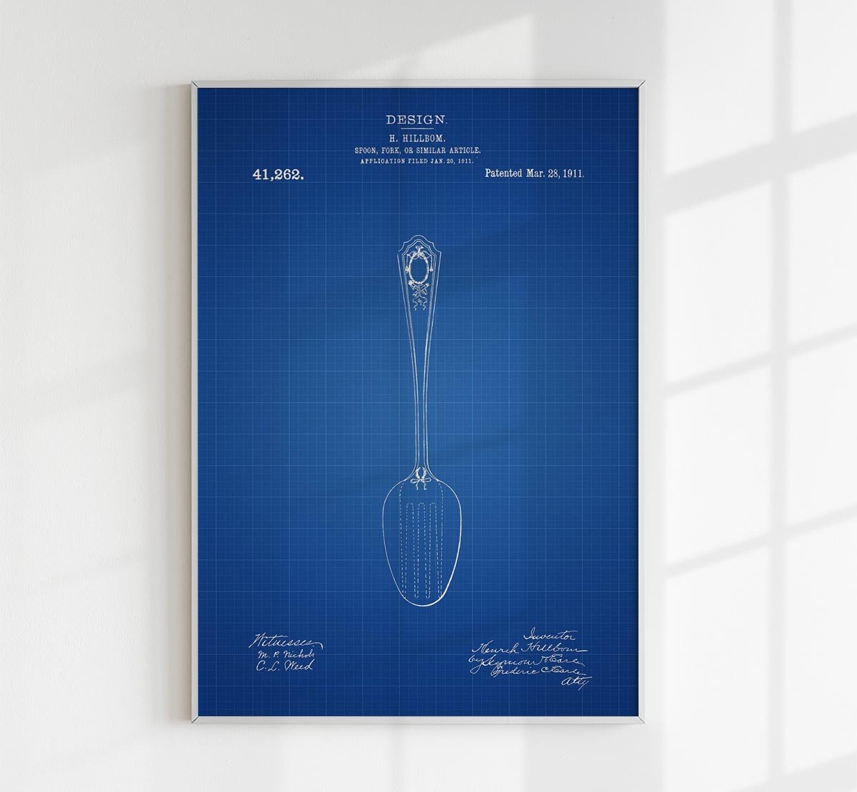 Spoon Patent Poster