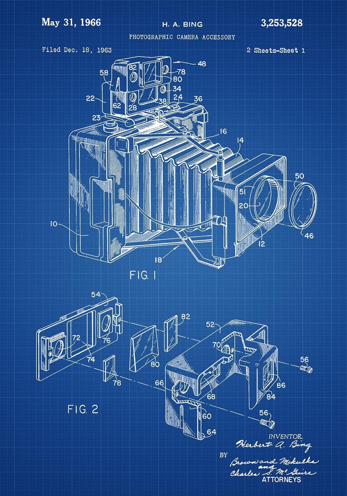 Camera Nr 2 Patent Poster