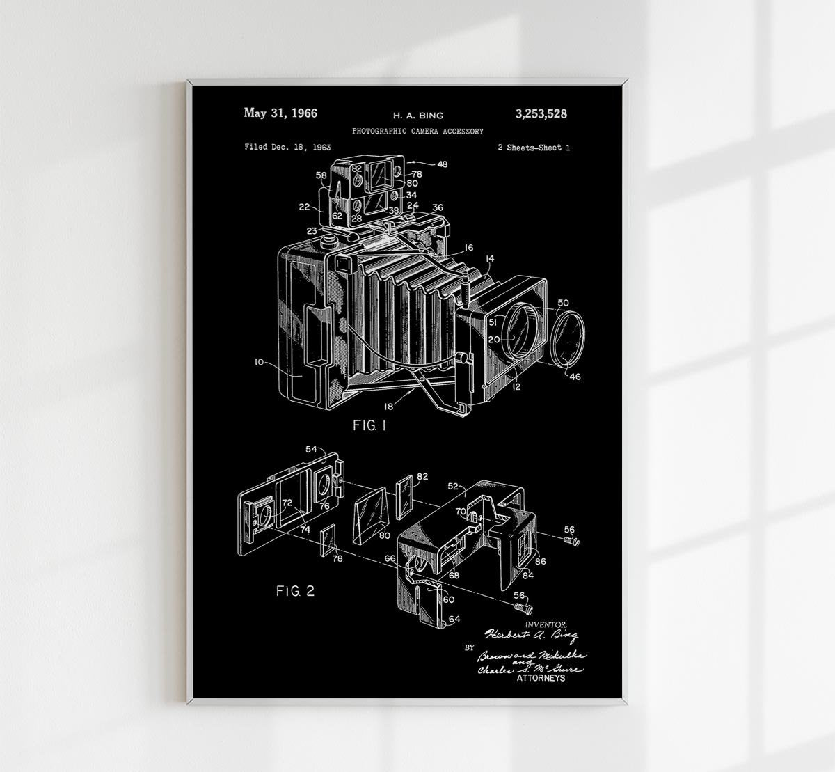 Camera Patent Nr 3 Poster