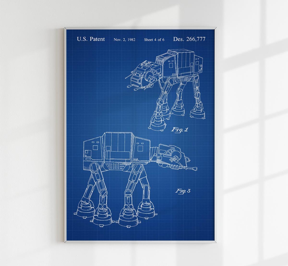 Starwars K Patent Poster