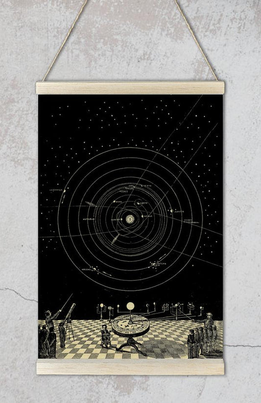 Space Curiosity Astronomy Poster