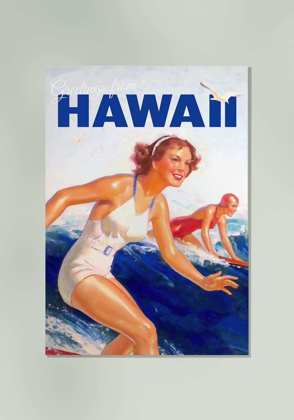 Hawaii Travel Poster