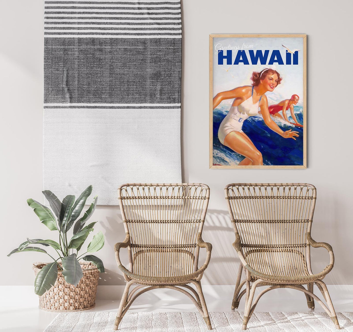 Hawaii Travel Poster