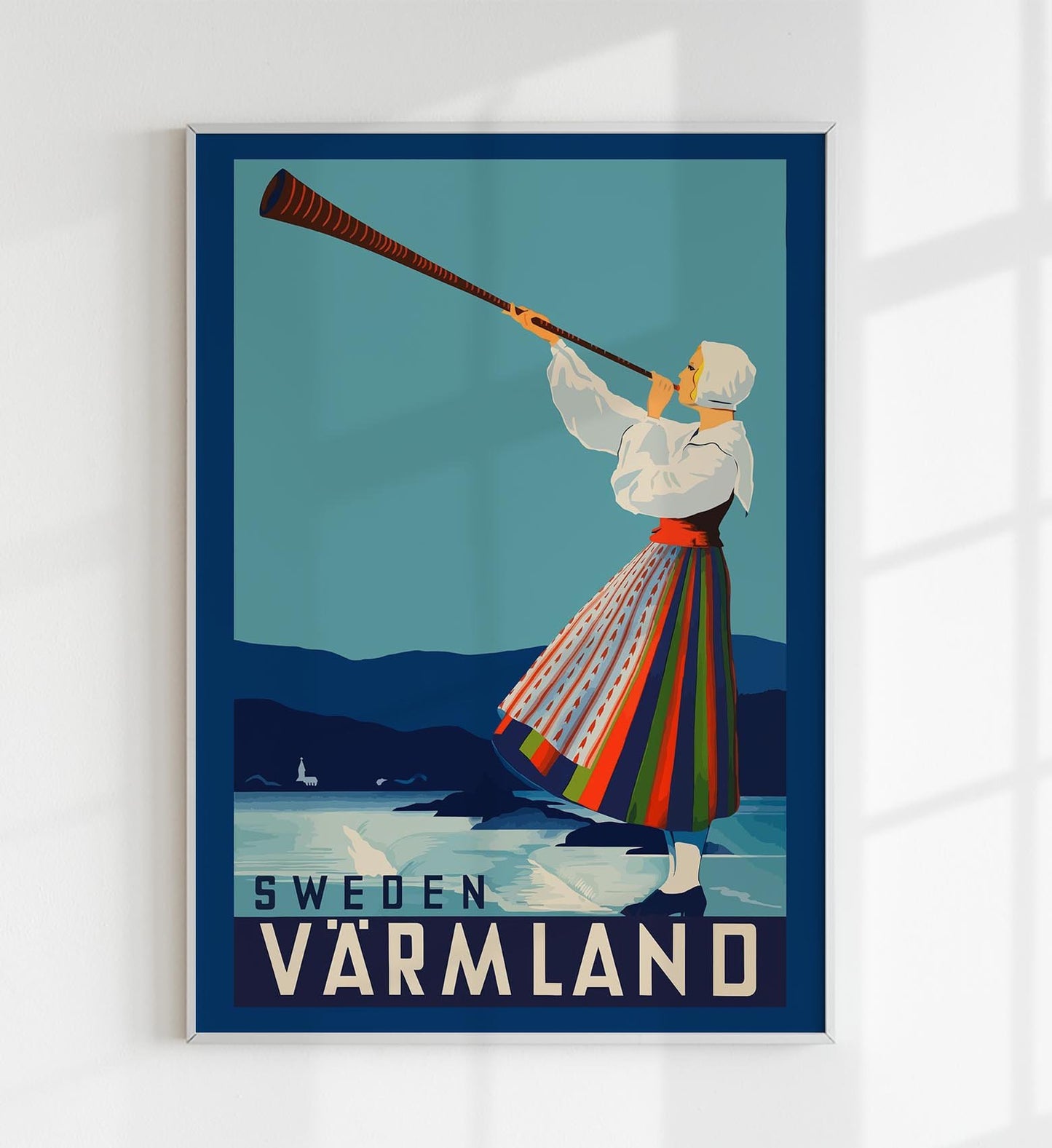 Sweden Travel Poster