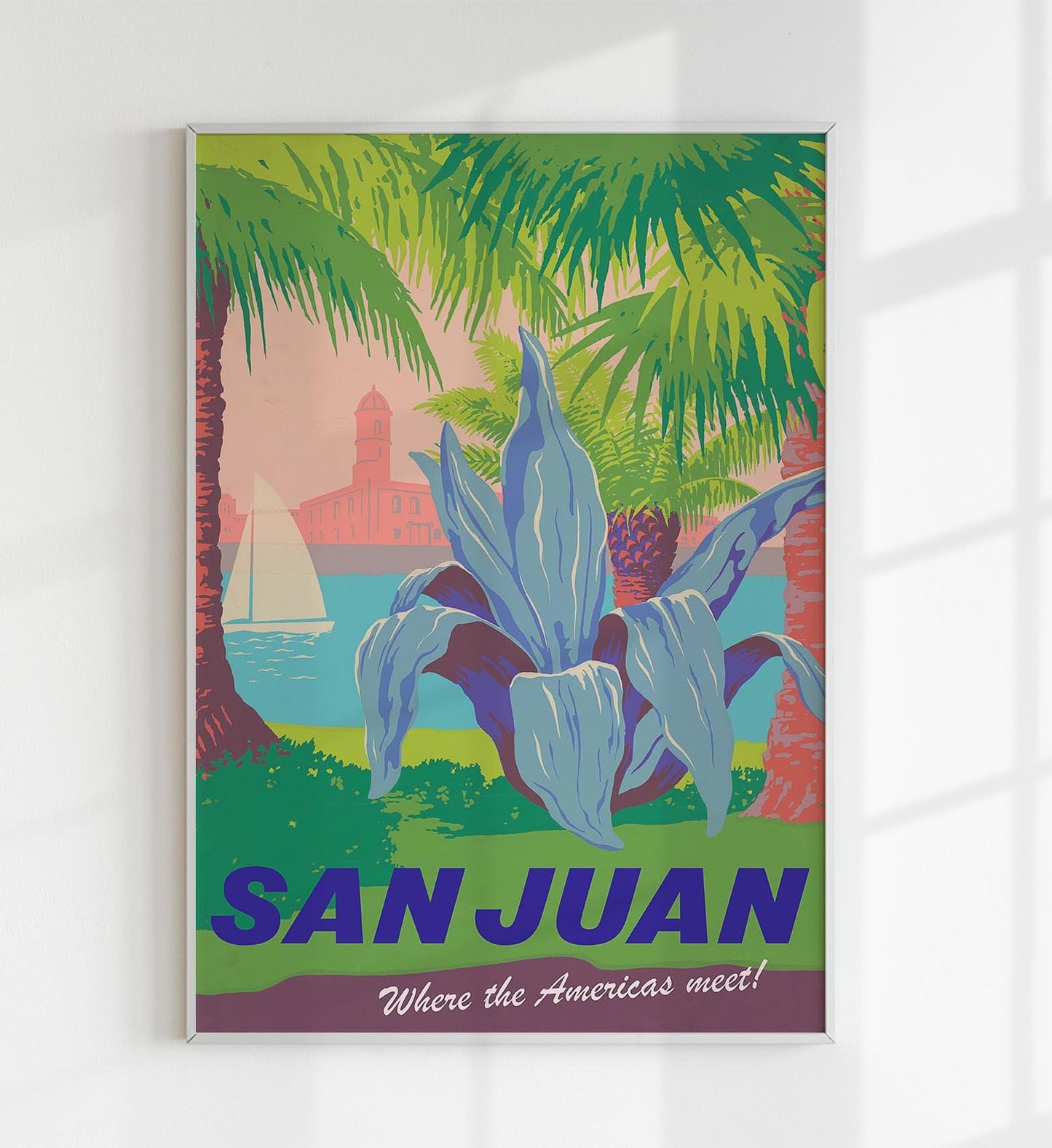 San Juan Travel Poster
