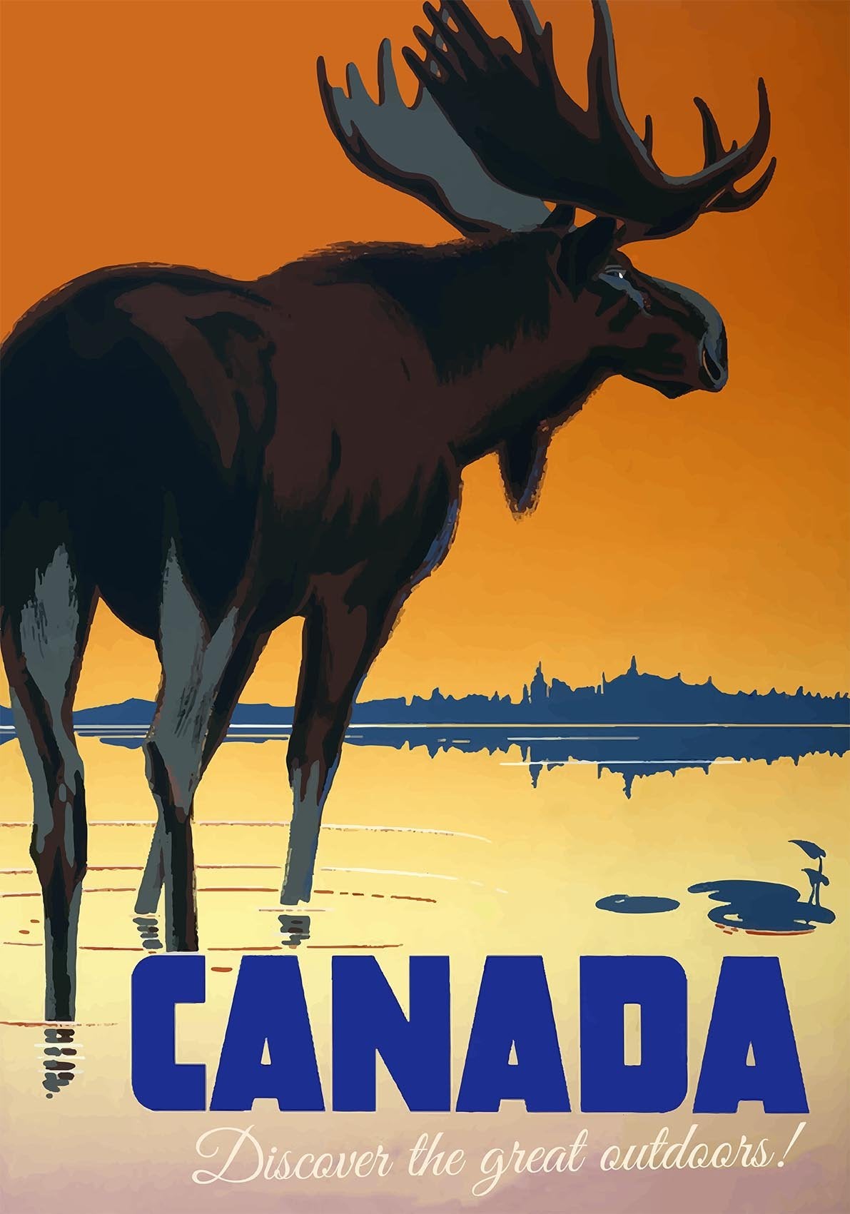 Canada Travel Poster