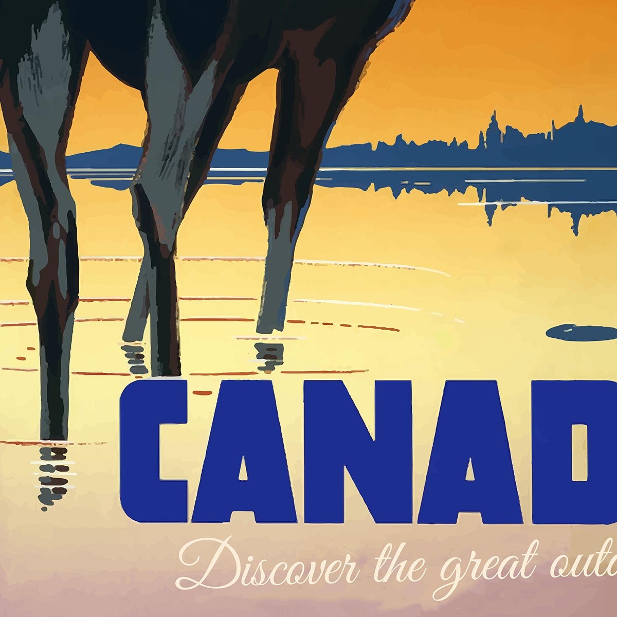 Canada Travel Poster