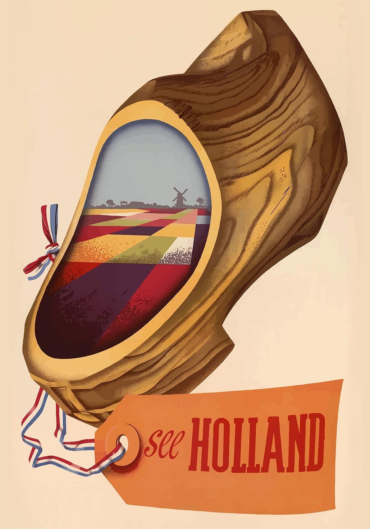 Holland Travel Poster