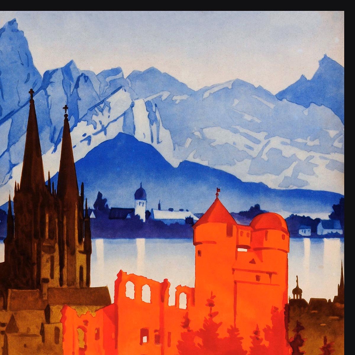 Germany Travel Poster
