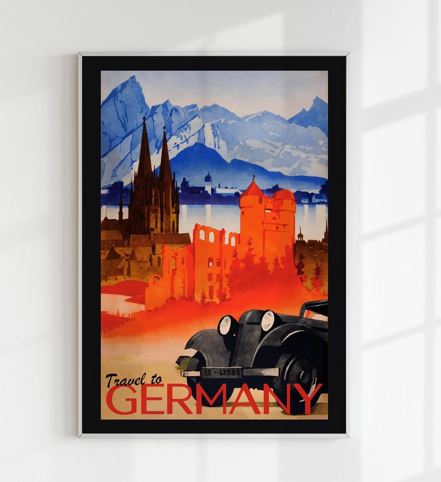Germany Travel Poster