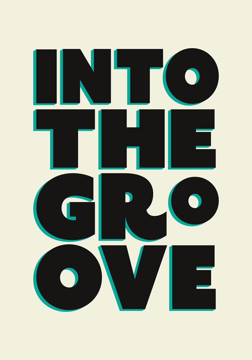 Into the Groove Art Print