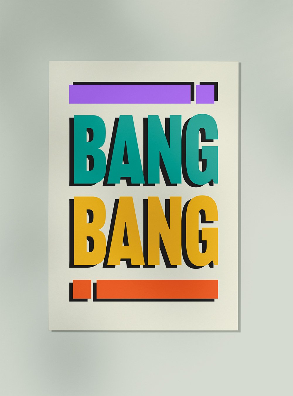 Bang Bang Art Print