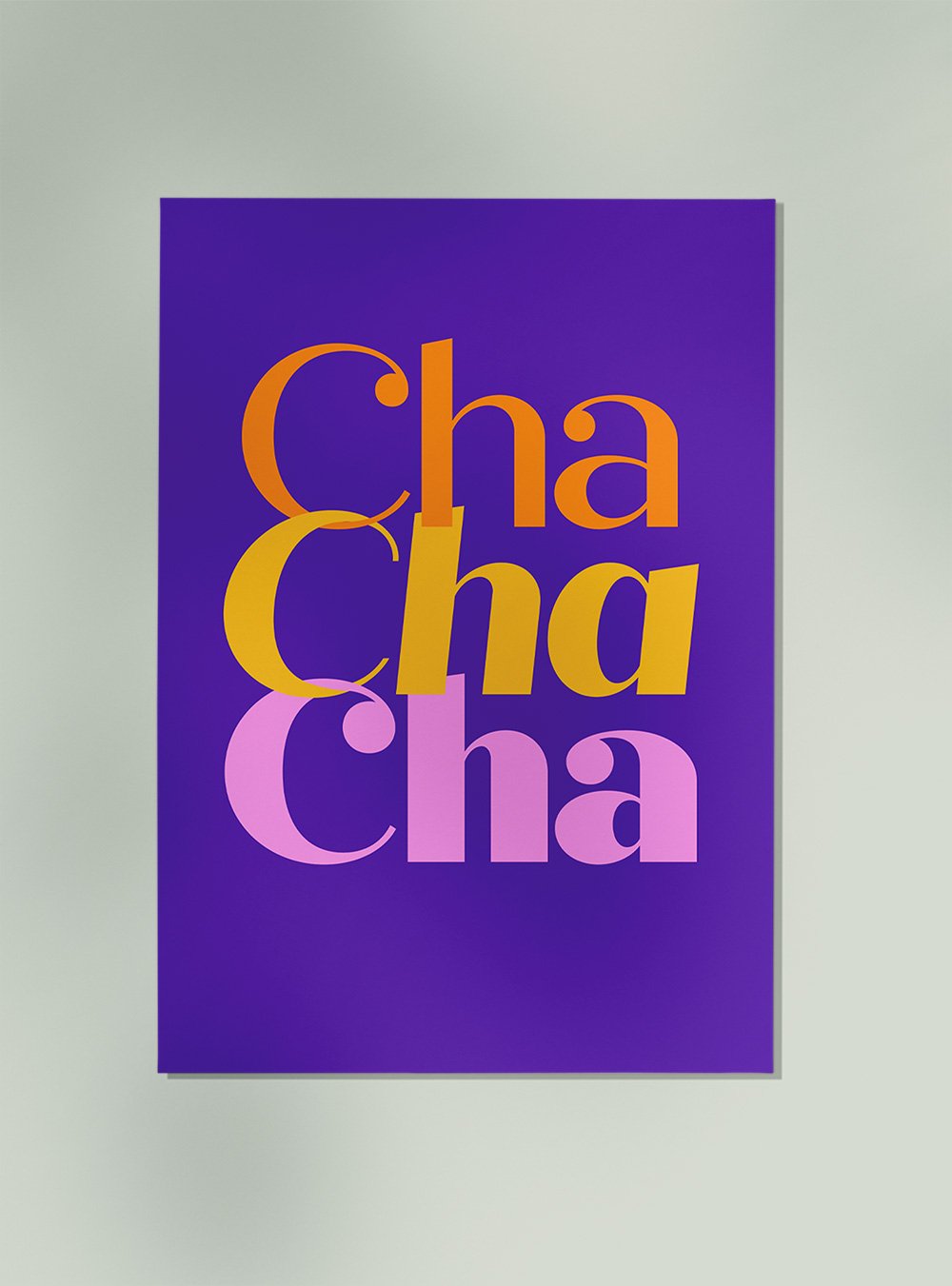Cha Cha Cha Art Print