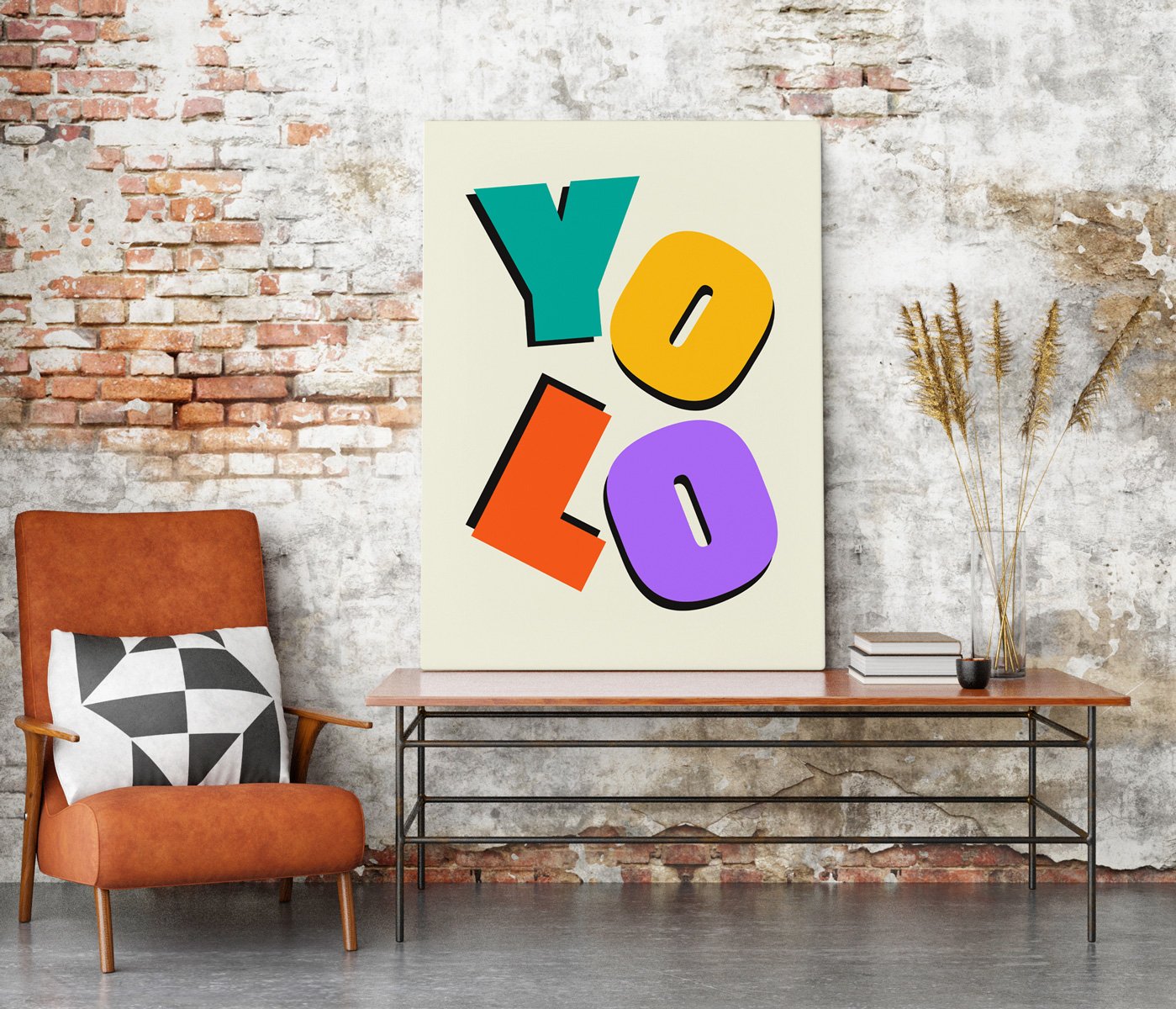 YOLO Art Print