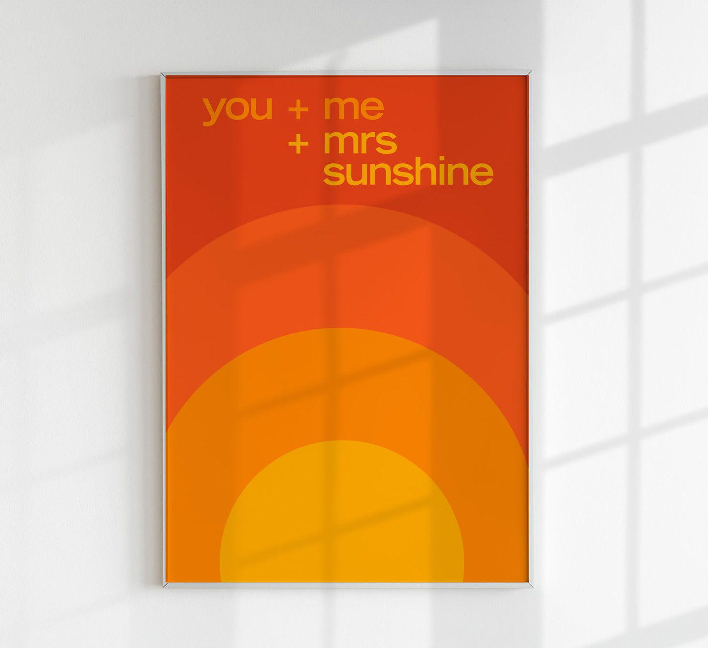 Mrs. Sunshine Art Print
