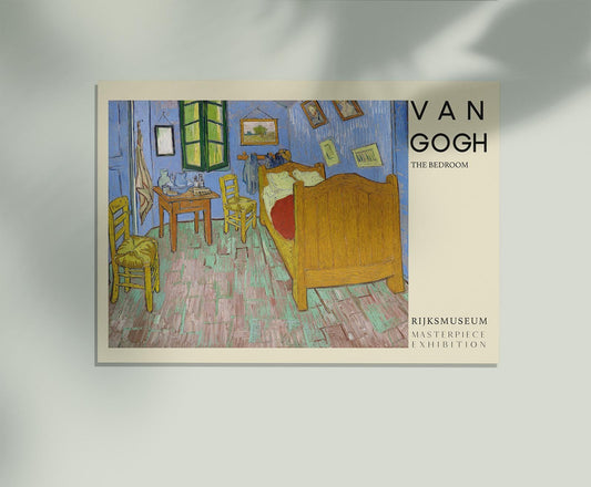 The Bedroom Art Poster by Van Gogh