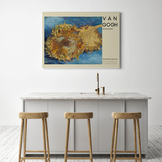 Sunflowers Art Poster by Van Gogh