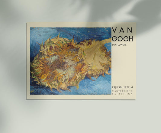 Sunflowers Art Poster by Van Gogh