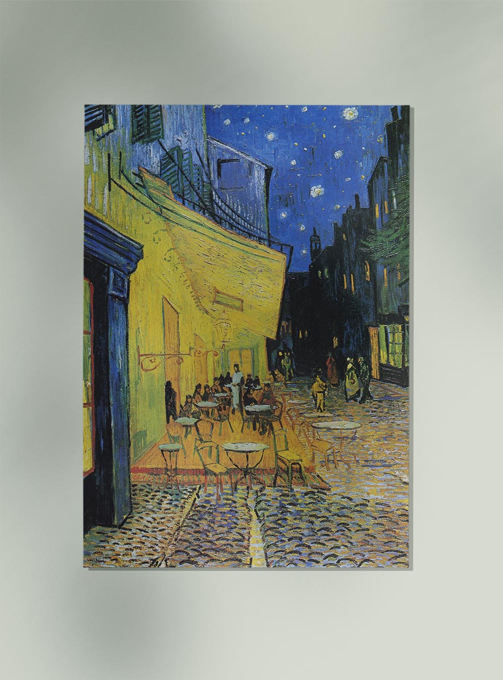 Café Terrace at Night Art Print by Van Gogh