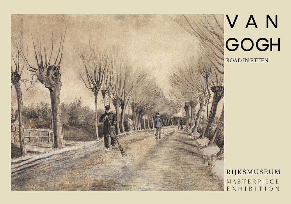 Road in Etten Art Poster by Van Gogh