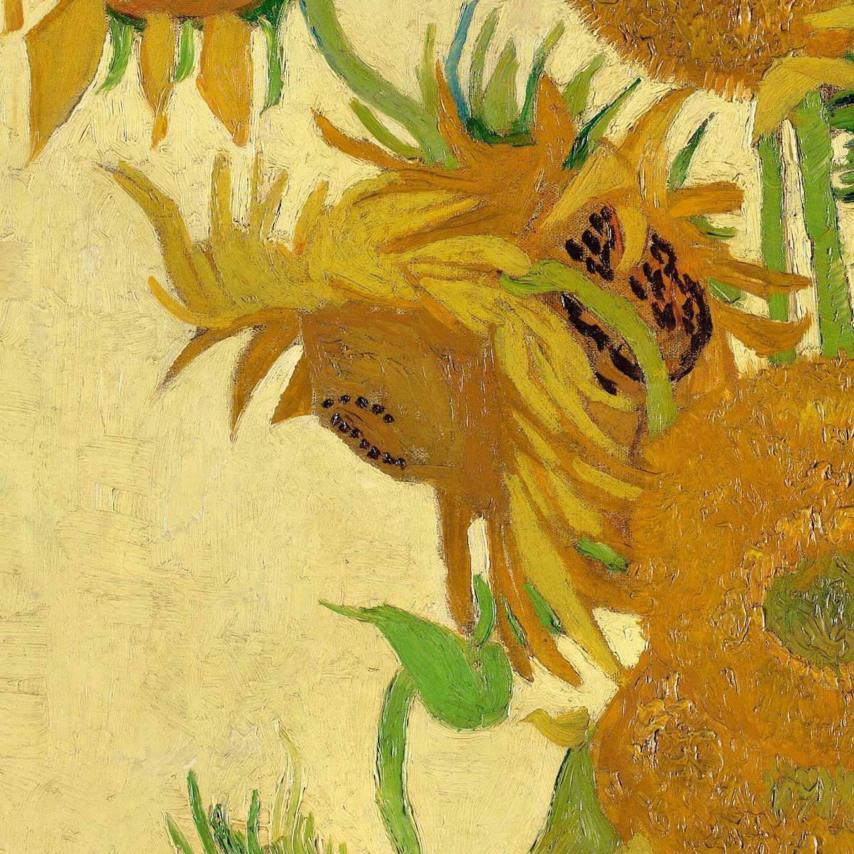 Sunflowers Art Exhibition Poster