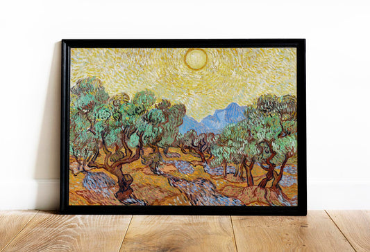Olive Trees Art Print by Van Gogh